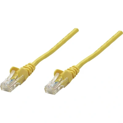 Afbeelding van Intellinet 325974 RJ45 Netwerkkabel, patchkabel CAT 5e U/UTP 10.00 m Geel 1 stuk(s)