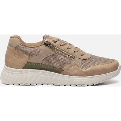 Afbeelding van Rieker Sneakers Taupe Heren Maat 43