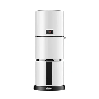 Afbeelding van ritter pilona 5 filterkoffiezetapparaat met isoleerkan &amp; automatische uitschakeling, Made in Germany, wit