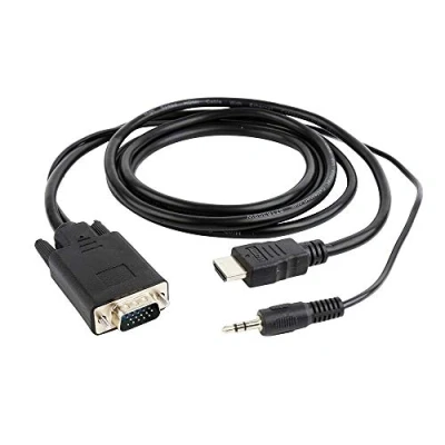 Afbeelding van Gembird HDMI naar VGA kabel met audio, 1.8 meter