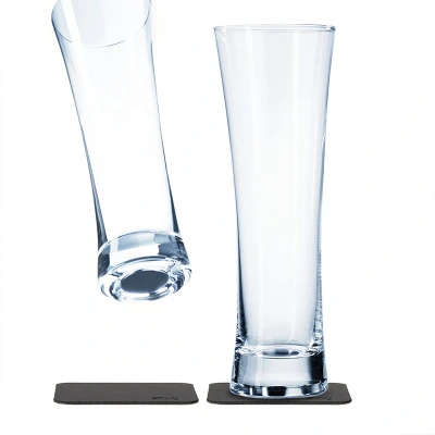 Afbeelding van Silwy Magnetisch Kristallen Bierglas 0,5L (set a 2)