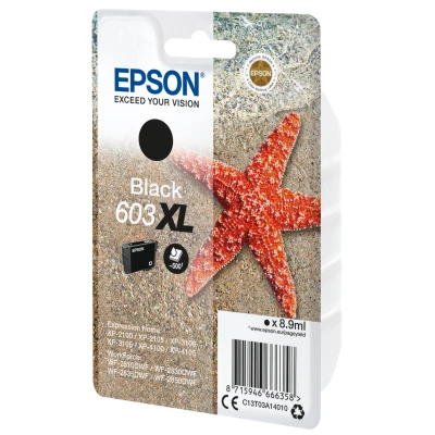 Afbeelding van Epson 603XL (C13T03A14010) Inktcartridge Zwart Hoge capaciteit