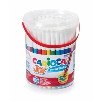 Afbeelding van Viltstiften Carioca Joy pot à 100 stuks