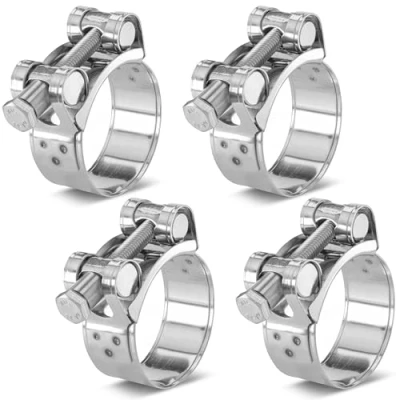 Afbeelding van Poppstar 2 Stuks T bout Slangklemmen Roestvast Staal Klembereik 40 43 mm, Breedte 20 W4