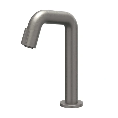 Afbeelding van IVY Pact fonteinkraan contour model S Geborsteld Metal Black PVD