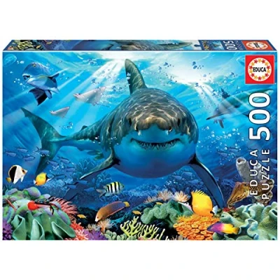 Afbeelding van Puzzel White Shark Educa (500 pcs)