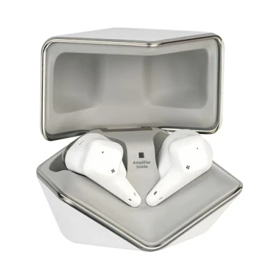 Afbeelding van HiFiMAN SVANAR Draadloze Jr Ruisonderdrukkende Bluetooth in Ear Hi Fi Oortelefoon met Versterker Binnenin, Topologie Membraan Driver, IPX5 Water/Zweetbestendig, wit