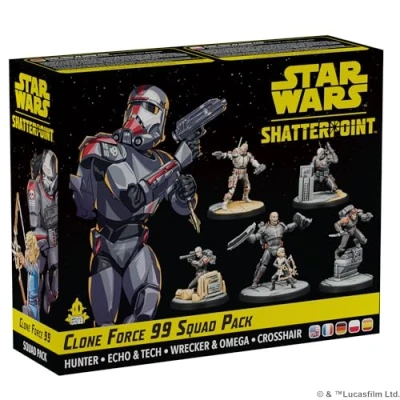 Afbeelding van Star Wars: Shatterpoint Clone Force 99 Squad Pack (Squad Kloneinheit 99)