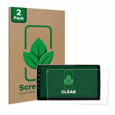 Afbeelding van ScreenLeaf Screenprotector voor Junsun V1 pro 9&quot; Duurzame schermbescherming Folie Beschermfolie transparant (2 Stuks)