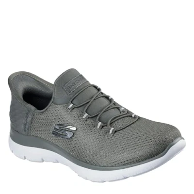 Afbeelding van Skechers Womens Slip Ins: Summits Diamond Dream Runners, Olijf, 40 EU