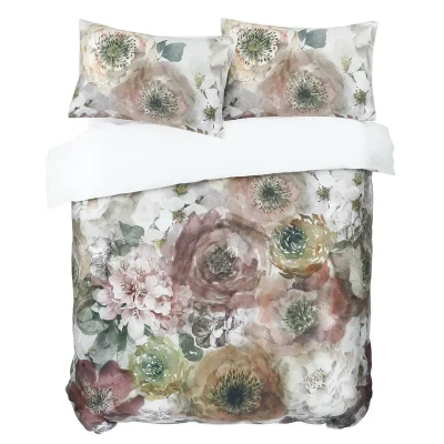 Afbeelding van M.M Linen Arlette Dekbedovertrek Tweepersoons 200x200/220 cm Multi
