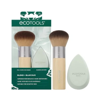 Afbeelding van Ecotools Blend + BLUR DUO Makeupsponsjes &amp; blenders, Dames, Maat: 132 g,
