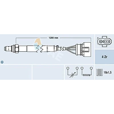Afbeelding van Fae Lambda sonde 77460