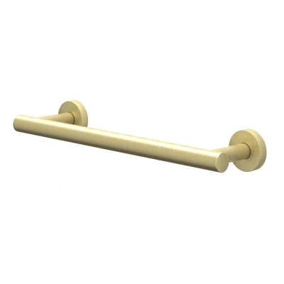 Afbeelding van IVY badgreep 30cm enkel Geborsteld Mat Goud PVD