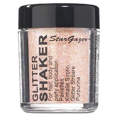 Afbeelding van Stargazer Products Glitterstrooidoos, pastel abrikoos, per stuk verpakt (1 x 5 g)