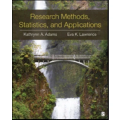 Afbeelding van Research Methods, Statistics, and Applications