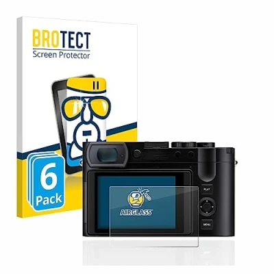 Afbeelding van BROTECT Glas Screen Protector voor Leica Q3 (6 Stuks) Schermbeschermer [9H Hardheid, Beschermglas Folie niet Gehard Glas]