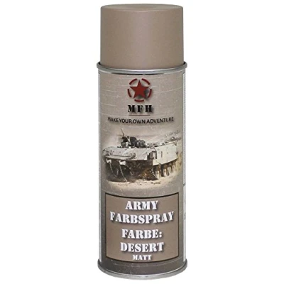 Afbeelding van MFH 40348 Farbspray DESERT matt RAL 1019 400ml Wüstengelb (matt) 1 St. (B x H) 6.5cm 20cm