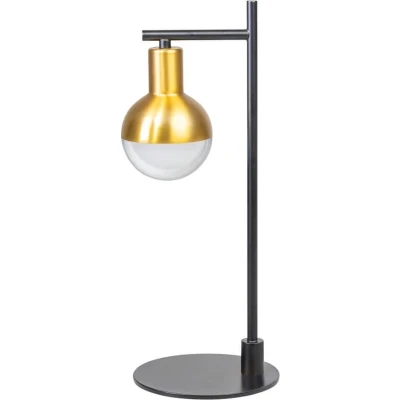 Afbeelding van ETH TL Drop 1xGU10 zwart/mat messing