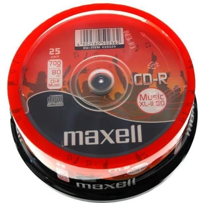 Afbeelding van Maxell CD R Music XL II 80 Spindel 25 700MB