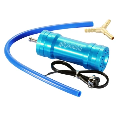 Afbeelding van Powerbox Polini Aluminium blauw
