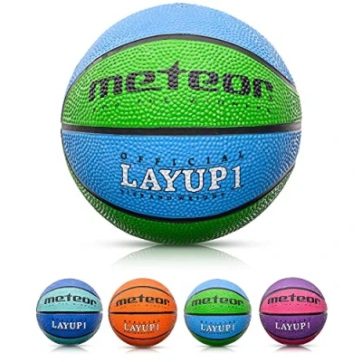 Afbeelding van Mini basketbal voor kinderen, maat #1, ideaal afgestemd op de jeugd, kinderhanden van 2 5 jaar, ideale het trainen zachte met gripvast oppervlak