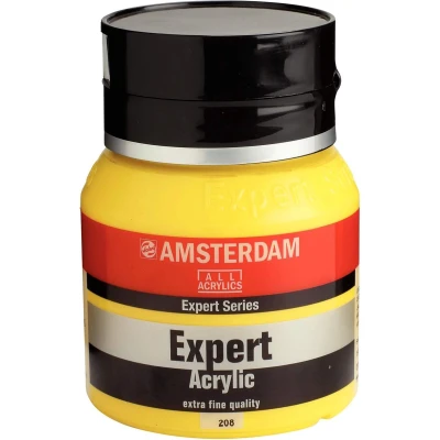 Afbeelding van Expert Series Acrylverf Pot 400 ml Cadmiumgeel Licht 208