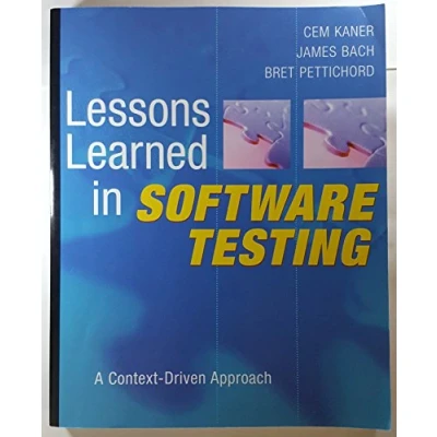 Afbeelding van Lessons Learned in Software Testing: A Context Driven Approach