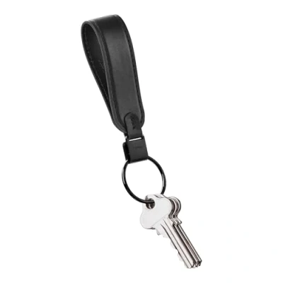 Afbeelding van Orbitkey Loop Keychain Leather black