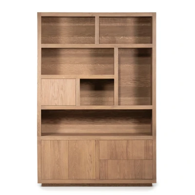 Afbeelding van Eleonora Kabinet Helsinki 150x220 cm lichtbruin Hout