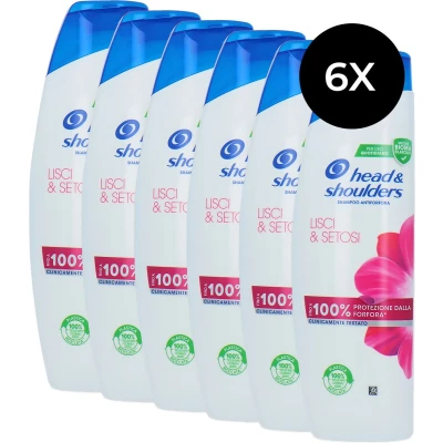 Afbeelding van Head &amp; Shoulders Silky Smooth Shampoo 6 x 225 ml