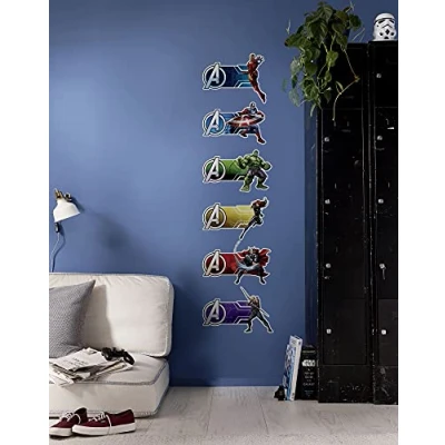 Afbeelding van Komar Wandfolie Avengers Plates (7 delig)