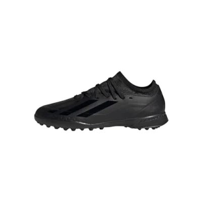 Afbeelding van adidas Performance X CRAZYFAST.3 TF Unisex Voetbalschoenen voor kunstgras kinderen, Maat: 28, Core black Textiel/ synthetisch