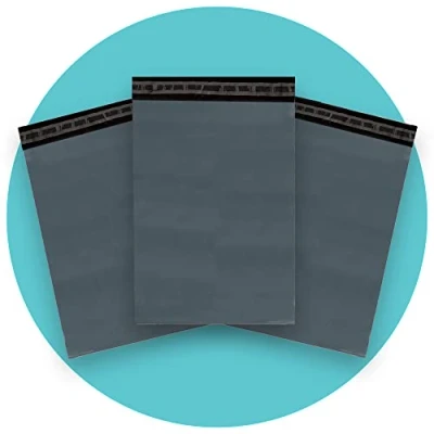 Afbeelding van Triplast 6 x 9 inch kunststof enveloppe tas, grijs (200 stuks)