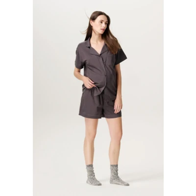 Afbeelding van Noppies Pyjamabroek, Dames, Maat: Medium, Forged iron