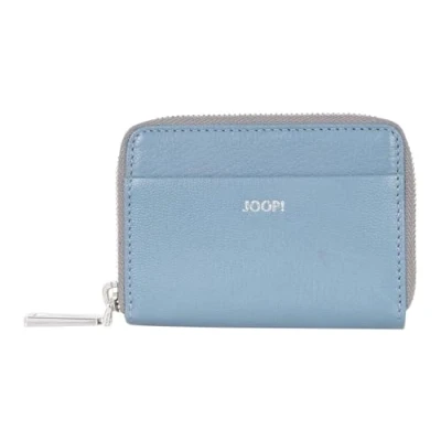 Afbeelding van JOOP! Leren Portemonnee Lantea Blocking Aena Purse Midblue Blauwgrijs