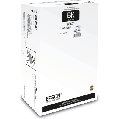 Afbeelding van Epson T8691 XXL 1520.5ml Zwart inktcartridge