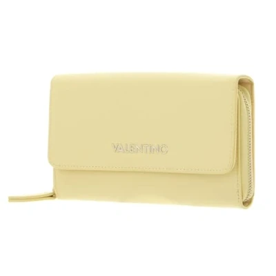 Afbeelding van VALENTINO Portemonnee Zero Re Zip Wallet Vaniglia Lichtgeel