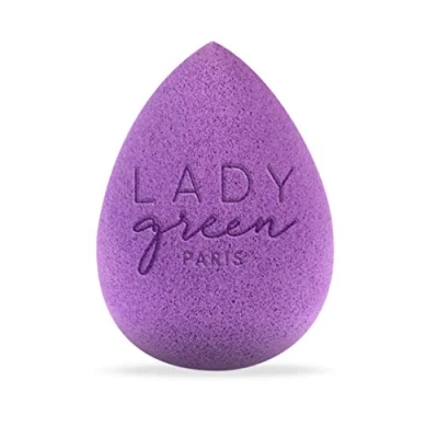 Afbeelding van Lady Green Make up spons paars 1 stuks