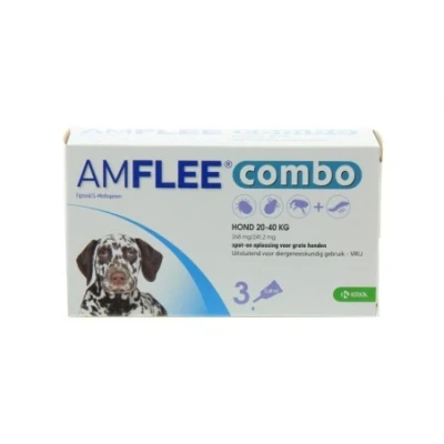 Afbeelding van Amflee 268mg combo hond large
