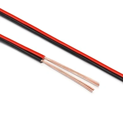 Afbeelding van Manax luidsprekerkabel 2x1,50 mm2 CCA (luidsprekerkabel/audiokabel) 2 x 1,50 25m 1,50mm² 1 Ring rood/zwart