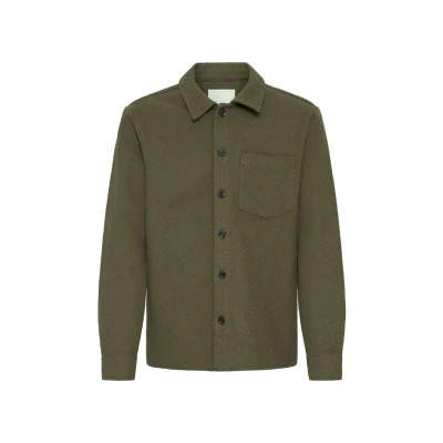 Afbeelding van Solid Sdrenfred Lichte jas, Heren, Maat: Medium, Ivy green