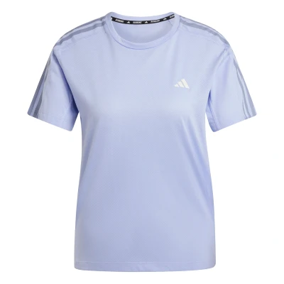 Afbeelding van adidas Performance TEE Tshirt print, Dames, Maat: Large, Violet tone