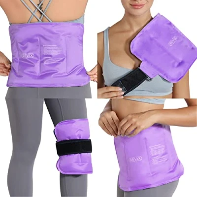 Afbeelding van REVIX Ice Packs voor blessures, herbruikbare Gel verlichting van rugpijn (16&quot; x 22&quot;) Cold Pack schouder, onderrug, dij en arm, koudekomprestherapie pijnverlichting, zwelling,
