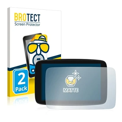 Afbeelding van BROTECT (2 Stuks) Antireflecterende Beschermfolie voor TomTom GO Exclusive Anti Glare Screen Protector, Mat, Ontspiegelend