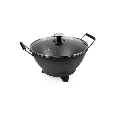 Afbeelding van Princess Stir Fry Elektrische wokpan 40 cm 162389 Zwart