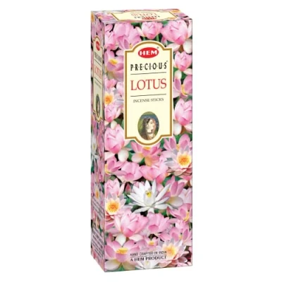 Afbeelding van Hem Precious lotus Wierook 6 doosjes
