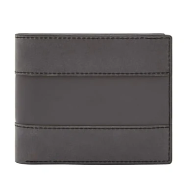 Afbeelding van FOSSIL Everett Bifold Card Case Lead Gray