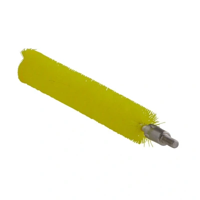Afbeelding van Vikan Pijpborstel Ø20mm Medium voor Flexibele Kabel Geel