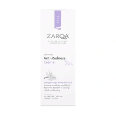 Afbeelding van 3x Zarqa Gezichtscréme Anti Redness 50 ml